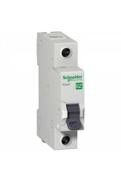 Schneider Electric Easy9 Mcb 1p 20a B 3ka 230v Ez9f23120 Automatic Fuse With Switch Ez9f23120