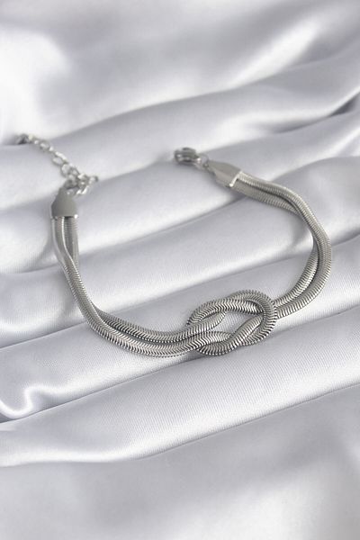 Skygo 316L Steel Steel Gold Color Italian Chain Knot Model Women's Bracelet - TJ-BB5860