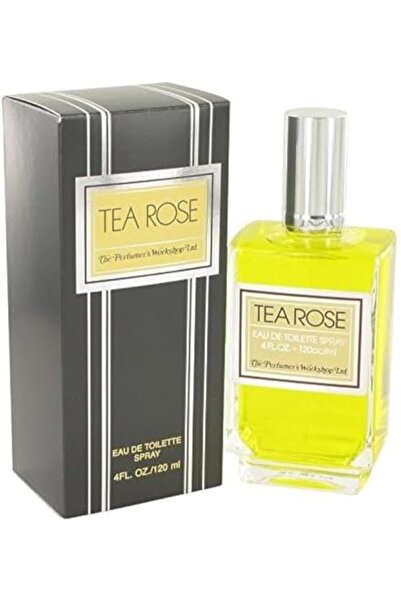 Perfumers Workshop Tea Rose Perfume by Perfumers Workshop, Eau de Toilette Spray for Women, 4 oz - Original 100%