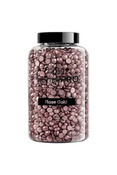 SensoPRO Milano Rose Gold Professional Elastic Epilator Wax, 400g