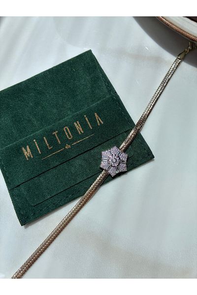 Miltonia Zircon Stone Star Stylish Tarnish-Free Bracelet
