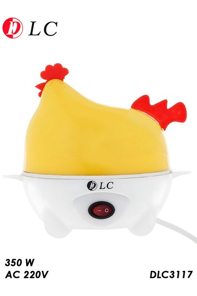 DLC Egg Steamer - Rapid Heating Electric Cooker with 7 Egg Capacity & Safety Design - DLC3117