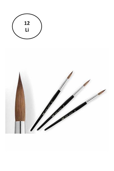 Südor Pebeo Watercolor Brush Pony Hair Series 145 No 2-0 12 pcs