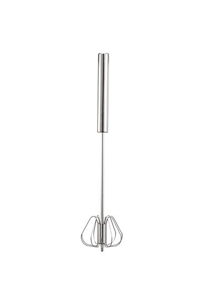 PUFO Practical semi-automatic whisk made of stainless steel, mixer type with manual operation