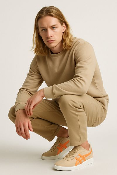 Oregon Shoes Tayger Stan Smb Unisex Sneaker Casual Δερμάτινα Αθλητικά Παπούτσια