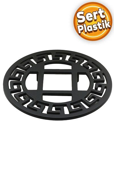 Badem10 Mâner din plastic Mobilier Bucătărie Sertar Dulap Dulap Capac Mâner Mâner Negru Mat