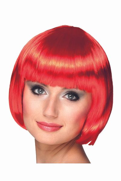 Emperium Red Color Party Wig Blunt Hair (5122)