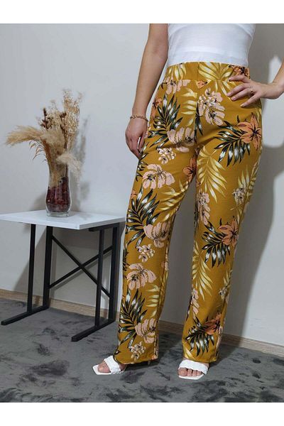 Kozz Pocketed and Elastic Waist Trousers