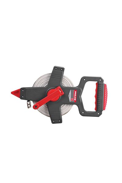 PROLINE Long Tape Measure With Fiber Tape And Handle 30M