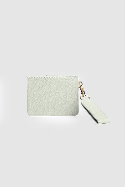 La La'Graccio Paris La'Graccio Paris Women's Greenhouse Card Holder Wallet Mint