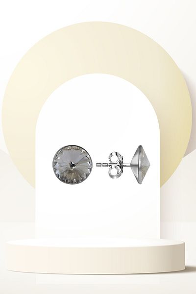Swaroski Zirconia Crystal Stone Studded Earrings