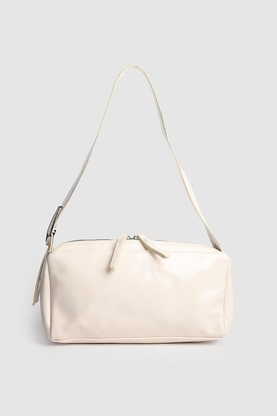 La La'Graccio Paris La'Graccio Paris Viva Design Baguette Bag Cream