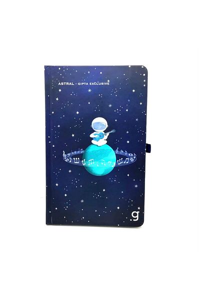 Gıpta Notebook Astral 13*21 Stitched Hard Kpk.96Yp Striped Music