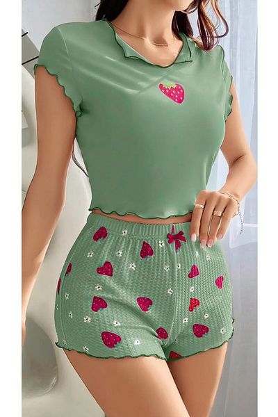NİMSE LOVE Women's Viscose Green Fantasy Dress Fantasy Costume, Clothing
