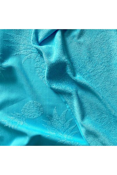 AYLA STAND Jacquard Pineapple Pattern - Bamboo and Cotton - Beach Towel 80X150 cm Sea Towel Bath Towel