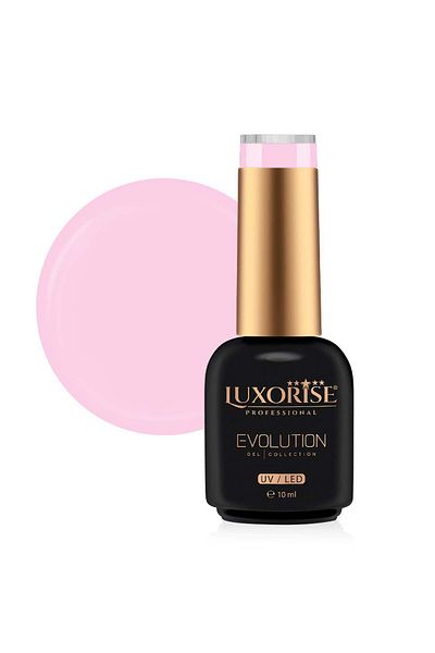 LUXORISE Evolution Semi-permanent Nail Polish, Nude Stories - Strawberry Pudding 10ml