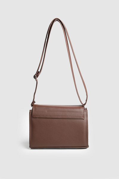 La La'Graccio Paris La'Graccio Paris Women's Nale Magnet Closure Strap Bag Brown