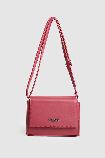 La La'Graccio Paris La'Graccio Paris Women's Nale Magnet Closure Strap Bag Claret Red