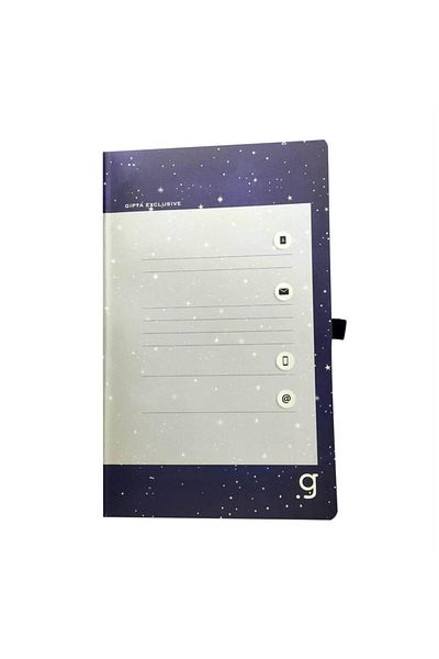 Gıpta Notebook Astral 13*21 Stitched Hard Kpk.96Yp Striped Fishing Line