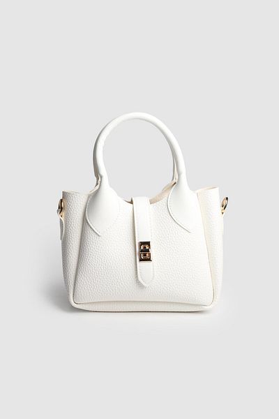 La La'Graccio Paris La'Graccio Paris Women's Berlin Puppy Handbag and Strap Bag White