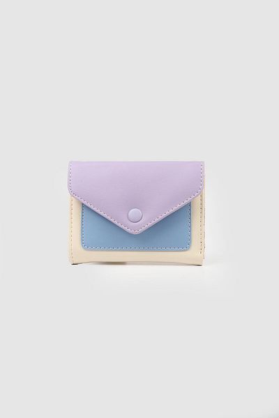 La La'Graccio Paris La'Graccio Paris Women's Papev Multicolor Envelope Wallet Purple