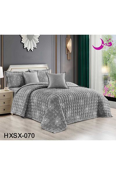 Moon Practical micro 6-piece double bed sheet set, 230 x 250 cm