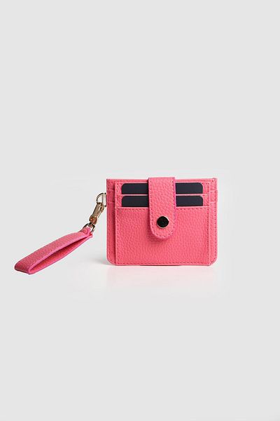 La La'Graccio Paris La'Graccio Paris Women's Greenhouse Card Holder Wallet Fuchsia