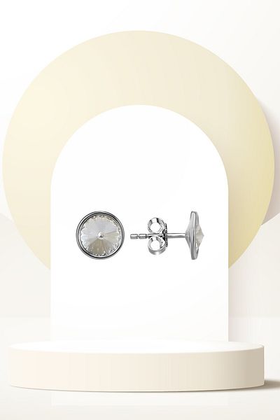 Swaroski Zirconia Crystal Stone Studded Earrings