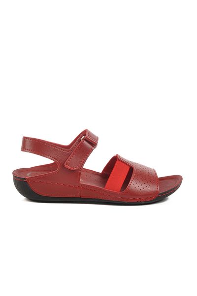 AYAKMOD Red Anatomical Women's Sandals 16.047 Z