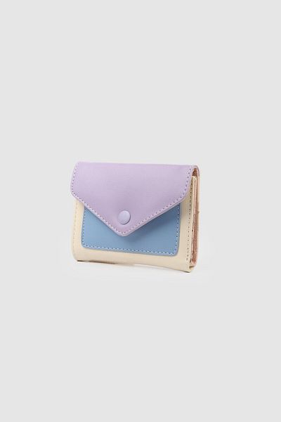 La La'Graccio Paris La'Graccio Paris Women's Papev Multicolor Envelope Wallet Purple