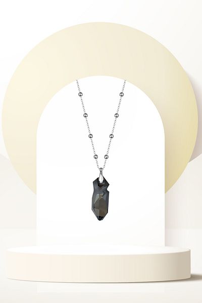 Swaroski Zirconia Crystal Stone Caputt Design Necklace Women