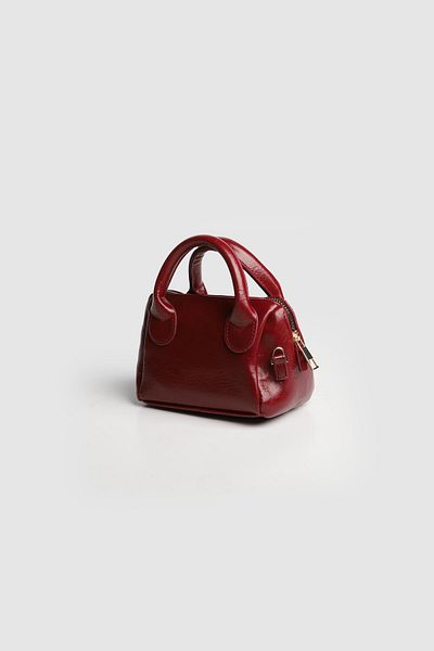 La La'Graccio Paris La'Graccio Paris Women's Bloom Mini Size Hanging Bag Claret Red