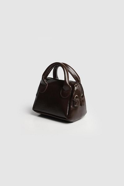 La La'Graccio Paris La'Graccio Paris Women's Bloom Mini Size Hanging Bag Brown