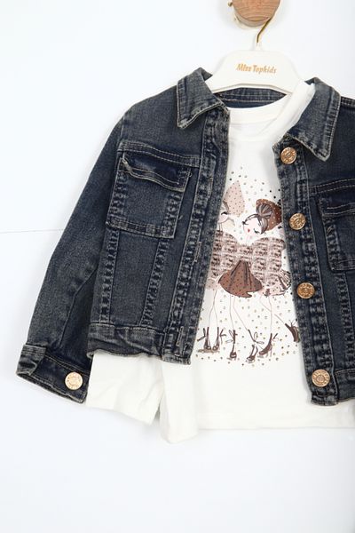 xo kids moda Girl's Skirt Suit 6-36 Months 3190