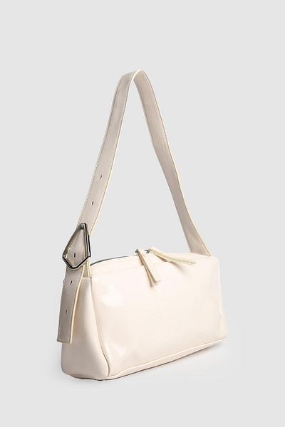 La La'Graccio Paris La'Graccio Paris Viva Design Baguette Bag Cream