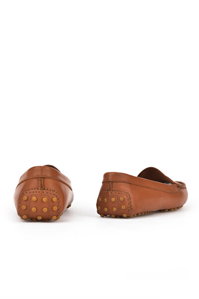 Ziya , Women's Genuine Leather Shoes 1511030Z360 Dark Tan