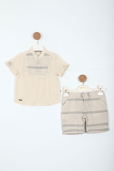xo kids moda Boy's Top and Bottom Shorts Set 6-36 Months 6210