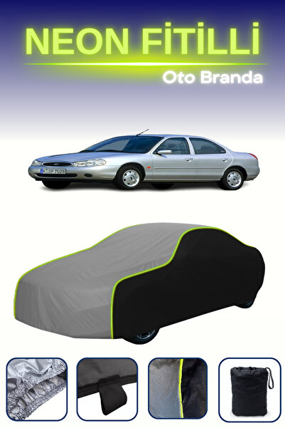 Cemku Fast أسود-رمادي-أسود [فورد مونديو سيدان 1997 - 2000] مشمع سيارة متوافق مع النيون