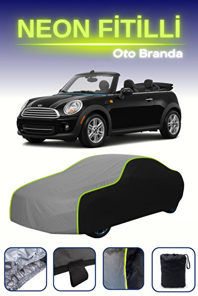 Cemku Fast أسود-رمادي-أسود [ميني كوبر كابريوليه 2015 - 2018] مشمع سيارة متواف...