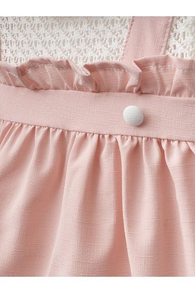 ALPİDS Alpi̇Ds Baby Girl Roba Lace Detailed Dress