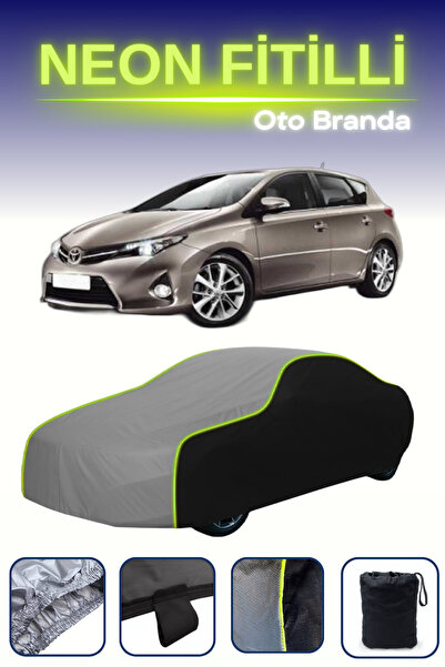 Cemku Fast أسود-رمادي-أسود [تويوتا أوريس 5 أبواب 2013 - 2015] مشمع سيارة متوا...