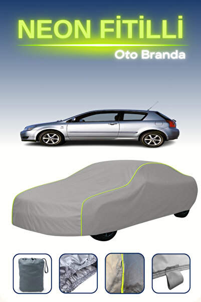 Cemku Shine رمادي [تويوتا كورولا 3 أبواب 2000 - 2002] مشمع سيارة متوافق مع حب...