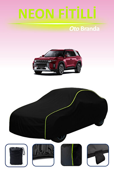 Cemku Cool أسود [سانج يونج توريس] متوافق مع غطاء السيارة المضلع النيون، مقاوم...