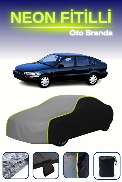 Cemku Fast أسود-رمادي-أسود [تويوتا كورولا ليفتباك 1992 - 1944] مشمع سيارة متو...