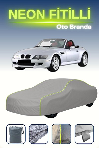 Cemku Shine رمادي [BMW Z3] مشمع سيارة متوافق مع حبال النيون، مقاوم للماء والغبار