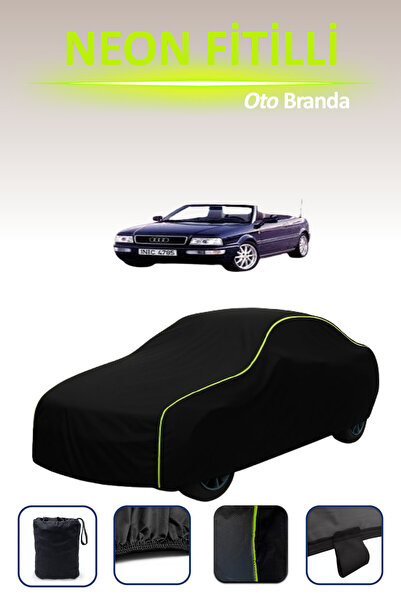 Cemku Cool أسود [أودي كابريوليه 1991 - 2000] مشمع سيارة متوافق مع حبال النيون...