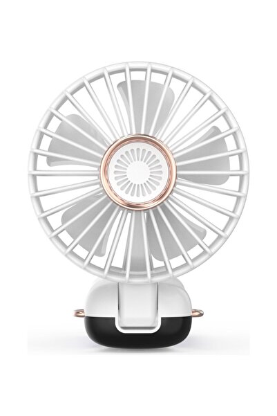 BATUR Taşınabilir Mini El Fanı 5 Ayarlı LED Ekranlı Mini El Tipi Hızı Sessiz ...