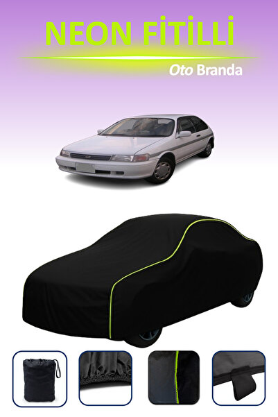 Cemku Cool أسود [تويوتا كورسا هاتشباك] مشمع سيارة متوافق مع النيون، مقاوم للم...