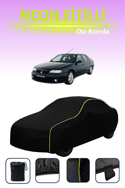 Cemku Cool أسود [رينو سافران 1996 - 2000] مشمع سيارة متوافق مع حبال النيون، م...