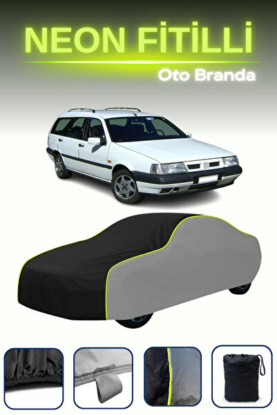 Cemku Shade رمادي-أسود-رمادي [فيات تمبرا إس.و.] متوافق مع القماش المشمع للسيارة، مقاوم للماء والغبار